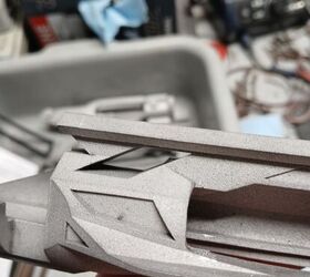 nor23 3d printing enabled natural bolt action evolution, NOR23 Blade 6 Prototype receiver as printed before finishing by machining