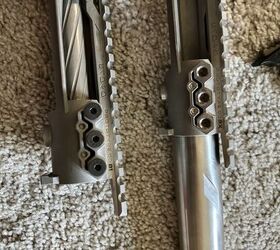 nor23 3d printing enabled natural bolt action evolution, Two evolutions of the design which eventually culminate in the Blade7
