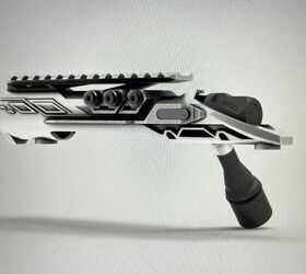 nor23 3d printing enabled natural bolt action evolution, NOR23 ELI prototype receiver rendering