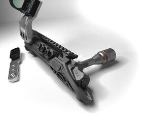 nor23 3d printing enabled natural bolt action evolution, Blade 7 with offset red dot unit