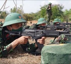 from kalashnikovs to stv 380 vietnams israel licensed service rifle, Marskman s training with the STV 380 Photo credit Unknown