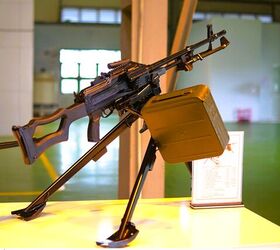 vietnam s pkm the dl7n general purpose machine gun, DL7N note the polymer stock pistol grip M1913 rail on the feed tray cover and improved bipod Photo Credit Z111