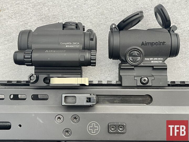 potd the aimpoint duty rds mr multi reticle red dot