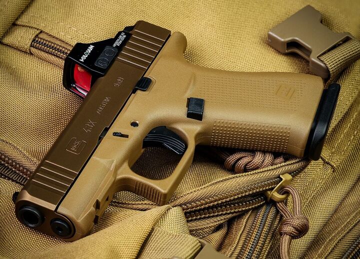 davidsons unveils exclusive coyote brown glock 43x mos