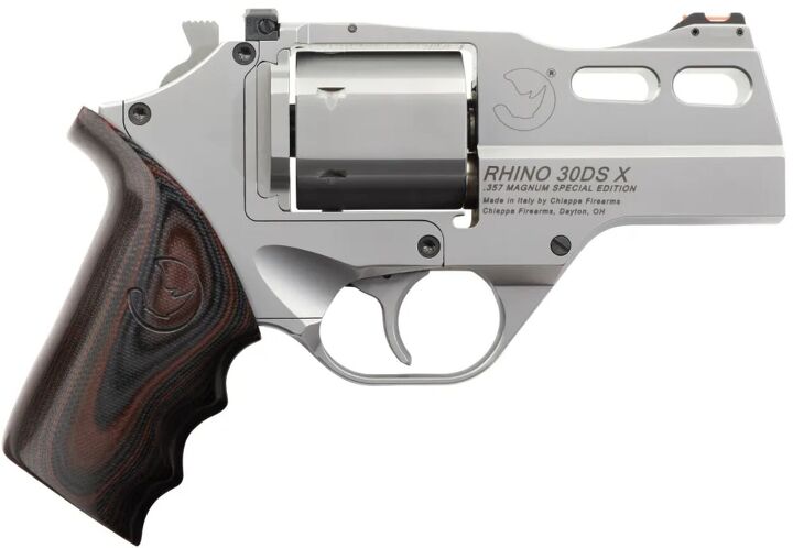 the chiappa rhino 30ds x in stainless steel 357 magnum