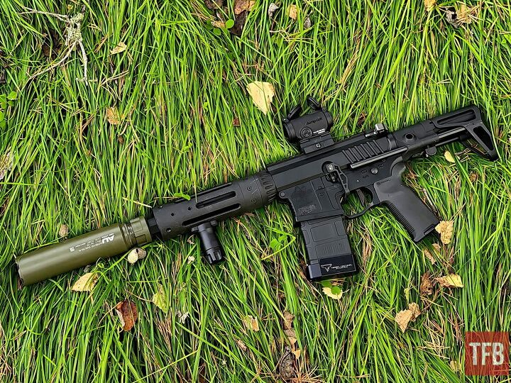 POTD: Suppressed 300 BLK “Honey Badger” With Aimpoint Duty RDS MR