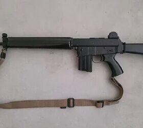 AR-180 fitted with a Magpul RLS sling