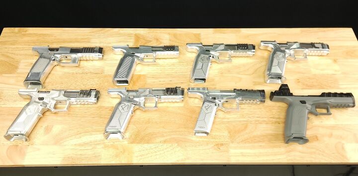 the quest for the low bore axis rideout arsenal dragon from the usa, An overview of complete prototypes each with different features but all sharing the same bore axis height it s worth noticing how much machining care there is on pieces born just to prove the concept