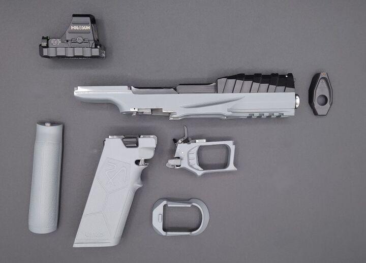 the quest for the low bore axis rideout arsenal dragon from the usa, The Dragon partially disassembled