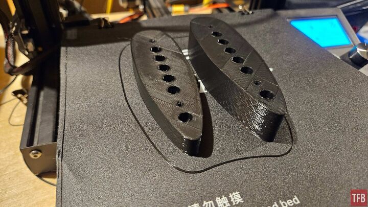 Printing the spacers