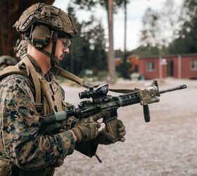 potd swedish sako trg m10 sniper rifle psg 23 ak5 m4 and m27 rwk