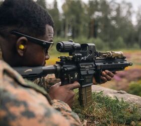 potd swedish sako trg m10 sniper rifle psg 23 ak5 m4 and m27 rwk