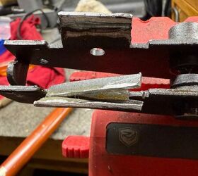 tfb armorer s bench sten mk2 build removing old receiver remnants