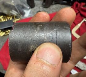 tfb armorer s bench sten mk2 build removing old receiver remnants