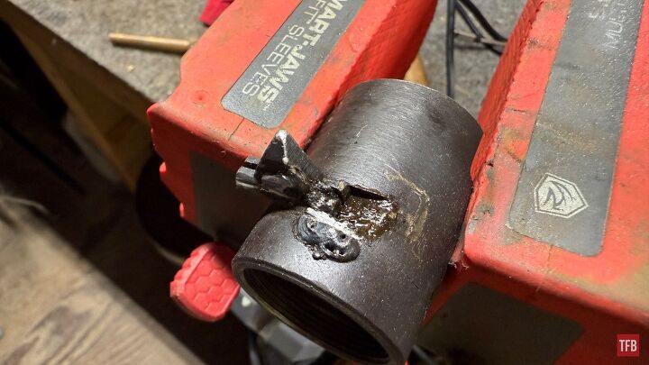 tfb armorer s bench sten mk2 build removing old receiver remnants