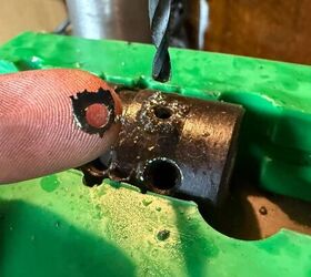 tfb armorer s bench sten mk2 build removing old receiver remnants