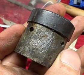 tfb armorer s bench sten mk2 build removing old receiver remnants