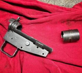 tfb armorer s bench sten mk2 build removing old receiver remnants