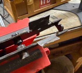 tfb armorer s bench sten mk2 build removing old receiver remnants