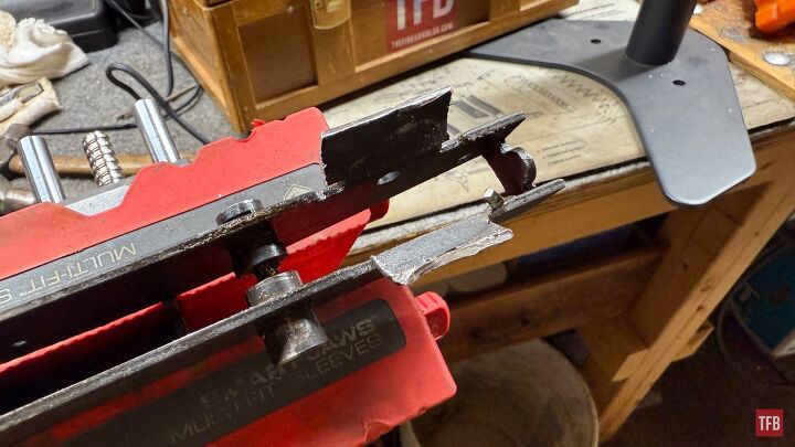 tfb armorer s bench sten mk2 build removing old receiver remnants