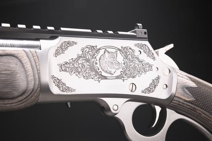 custom collectable firearms new hog bustin marlin lever action