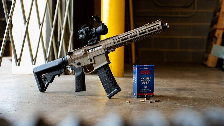 The Integrally Suppressed Vanquish AR-22 from Angstadt Arms