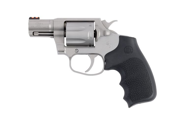 wheelgun wednesday new colt revolvers with hogue overmolded grips, Pictured Above Cobra 2 Stainless 38 Special P COBRA SM2RFO