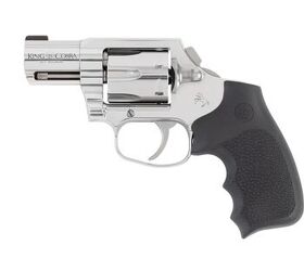 wheelgun wednesday new colt revolvers with hogue overmolded grips, Pictured Above King Cobra 2 High Polish Stainless 357 Magnum KCOBRA SB2RBB