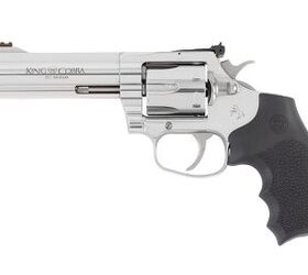 wheelgun wednesday new colt revolvers with hogue overmolded grips, Pictured Above King Cobra Target 2 High Polish S S 357 Magnum KCOBRA SB4RTS