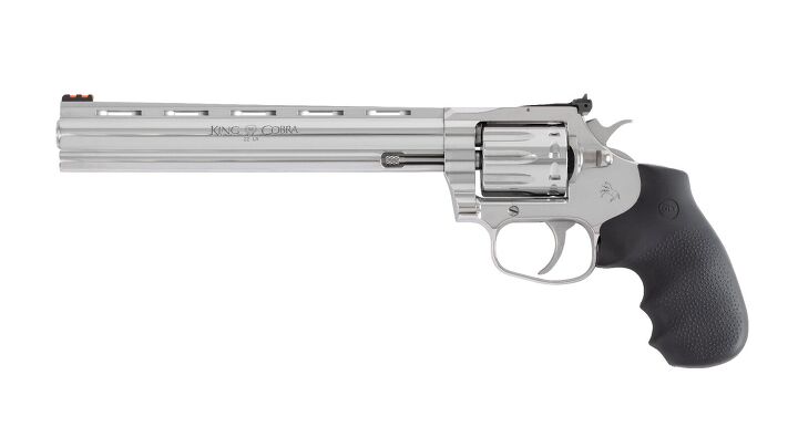 wheelgun wednesday new colt revolvers with hogue overmolded grips, Pictured Above King Cobra 8 Target 22 Long Rifle KCOBRA22 SP8RFO