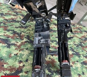 the new zastava 338 norma magnum machine gun, Differences between the M20 GPMG and the M84M are in its Kalashnikov two stage feed system By Lynndon Schooler