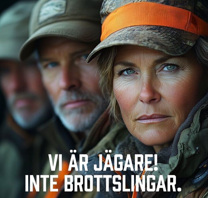 A meme posted on X by an angry hunter: “We are hunters! Not criminals”