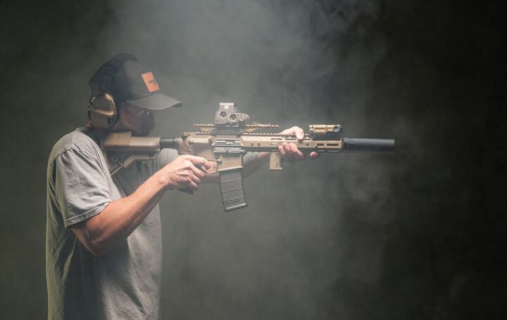 blackbird makes first public appearance with f762 and f556 suppressors