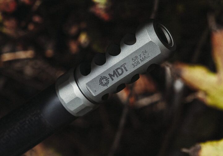 recoil control with minimal weight the mdt titanium hunting brake