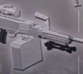 zastava s new 6 5x39 lmg prototype, The new Zastava 6 5x39 LMG has a slick profile stamped steel receiver Photo credit Zastava