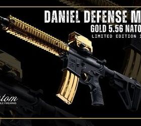 Daniel Defense MK18 Released in 24KT Gold Collector’s Edition