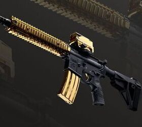 daniel defense mk18 released in 24kt gold collectors edition