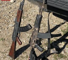 experimental delayed blowback kalashnikov, 1st gen and 5th gen AK By Lynndon Schooler