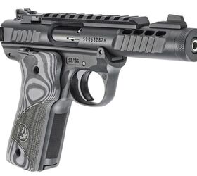 updated ruger 22 45 lite arrives with fresh grip and barrel setup