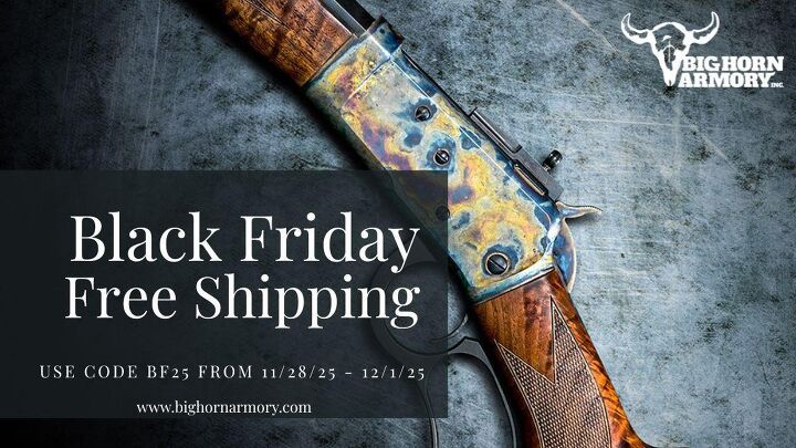 Big Horn Armory Announces Black Friday Free Shipping Deal