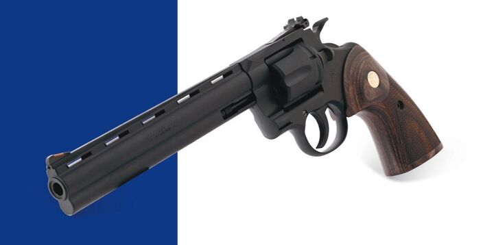 Wheelgun Wednesday: Colt Matte Blued .357 Magnum Pythons ...