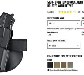 safariland adds holster fits for glock gen 6 pistols