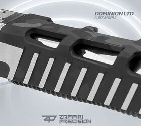 zaffiri precision night camo dominion ltd glock 34 complete upper