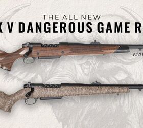 Weatherby Mark V DGR and Frontier Dangerous Game Rifles