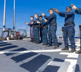 potd small arms training aboard uss milius