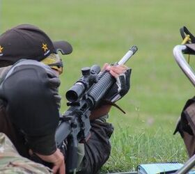 Service rifle competitor in the President’s Hundred match