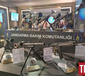 turkish mmt machine gun completes nato qualification tests, Soviet PKMs from the arsenal of the Turkish Gendarmerie