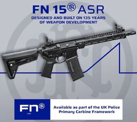 UK Police Select FN 15 ASR for National Carbine Framework