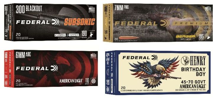 Federal’s 2026 New Centerfire Rifle Ammunition