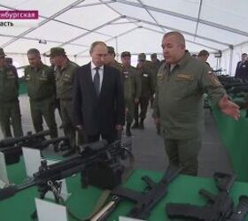 2015 russian 6x49 assault rifles, Russian news coverage of past and present developments Photo credit Russian Channel 1